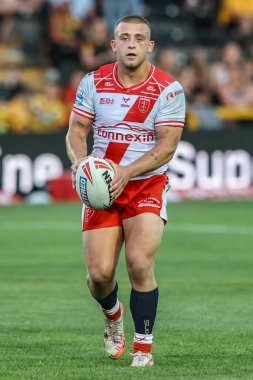 Hull KR 'dan Mikey Lewis 15. Betfred Süper Ligi karşılaşmasında Castleford Tigers Hull KR' a karşı The Mend-A-Hose Jungle, Castleford, İngiltere, 19 Haziran 2025