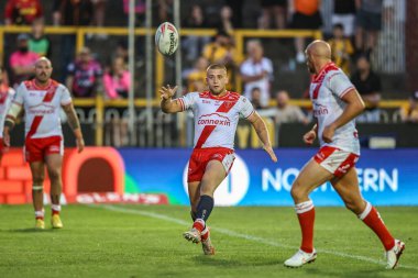 Hull KR 'dan Mikey Lewis, 19 Haziran 2025' te The Mend-A-Hose Jungle, Castleford, Birleşik Krallık 'ta oynanan Betfred Süper Ligi 15.