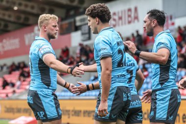 Hull FC 'den Lewis Martin, 22 Haziran 2025' te İngiltere 'nin Eccles kentindeki Salford Community Stadyumu' nda oynanan 15.