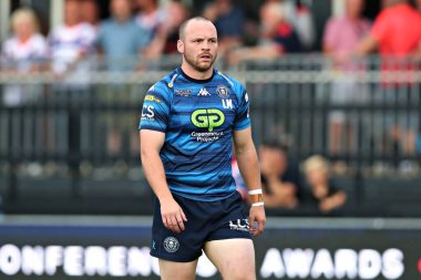 Wigan Warriors 'dan Liam Marshall 15. Betfred Süper Ligi karşılaşmasından önce Wakefield Trinity Wigan Warriors' a karşı DIY Kitchens Stadyumu, Wakefield, İngiltere, 20 Haziran 2025