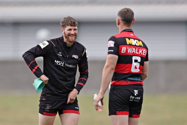 Barrow Raiders 'dan Ryan Shaw Betfred Şampiyonası' ndan önce Hunslet RLFC, South Leeds Stadyumu 'nda Barrow Raiders' a karşı 22 Haziran 2025