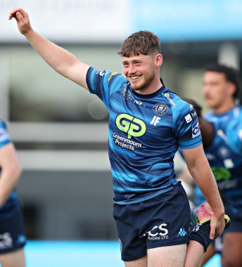 Wigan Warriors 'dan Jack Farrimond 15. Betfred Süper Ligi karşılaşmasından önce Wakefield Trinity Wigan Warriors' a karşı DIY Kitchens Stadyumu, Wakefield, İngiltere, 20 Haziran 2025