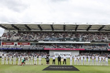Dave Sid Lawrence 'ın 1. Rothesay Deneme Maçı' nda 1964-2025 arası oynadığını hatırlıyoruz. 3. Gün Hindistan 'a karşı Headingley Cricket Ground, Leeds, Birleşik Krallık, 22 Haziran 2025