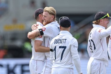 İngiltere kaptanı Ben Stokes, 1. Rothesay Test Maçı 'nda Hindistan' a karşı Headingley Cricket Ground, Leeds, Birleşik Krallık, 20 Haziran 2025 'te oynanan 1.