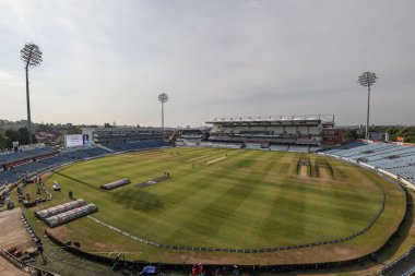 1. Rothesay Test Maçı 'nda Headingley Cricket Ground' un genel görünümü. İngiltere Hindistan 'a karşı. Headingley Cricket Ground, Leeds, İngiltere, 20 Haziran 2025
