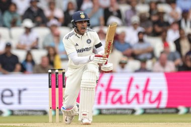 Hindistan kaptanı Shubman Gill 1. Rothesay Test Maçı, 3. Gün İngiltere Hindistan 'a karşı Headingley Kriket Sahası, Leeds, Birleşik Krallık, 22 Haziran 2025