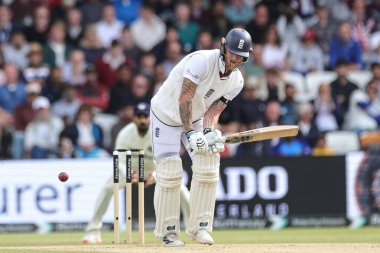İngiltere kaptanı Ben Stokes, 1. Rothesay Test Maçı 'nda Hindistan' a karşı Hindistan - Headingley Kriket Sahası, Leeds, Birleşik Krallık, 24 Haziran 2025