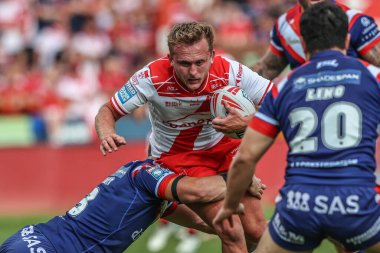 Hull KR 'dan Jez Litten, 27 Haziran 2025' te İngiltere 'nin Hull kenti Kingston' da oynanan Sewell Group Craven Park 'ta oynanan 16.