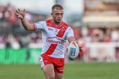 Hull KR 'dan Mikey Lewis, 27 Haziran 2025' te İngiltere 'nin Hull kentinde oynanan Sewell Group Craven Park' ta oynanan 16.