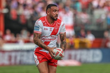 Hull KR 'dan Elliot Minchella, Betfred Süper Lig 16. Raundunda Hull KR, Wakefield Trinity' ye karşı Sewell Group Craven Park, Kingston upon Hull, Birleşik Krallık, 27 Haziran 2025