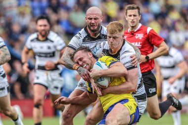 Warrington Wolves 'tan Ben Currie, 28 Haziran 2025' te İngiltere 'nin Warrington kentinde oynanan 16. Betfred Süper Lig karşılaşmasında Warrington Wolves vs Hull FC' ye karşı oynamıştır.