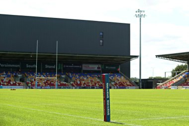 Betfred Şampiyonası 'ndan önceki LNER Halk Stadyumu' nun genel görüntüsü. York City Knights, Featherstone Rovers 'a karşı LNER Community Stadyumu, 29 Haziran 2025