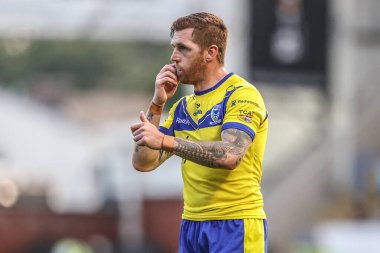 Warrington Wolves 'tan Marc Sneyd, Betfred Süper Lig 16. Maçı sırasında Warrington Wolves, Hull FC' ye karşı Halliwell Jones Stadyumu, Warrington, Birleşik Krallık, 28 Haziran 2025