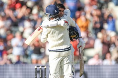 Hindistan kaptanı Shubman Gill, 2 Temmuz 2025 'te Birmingham, İngiltere' nin Edgbaston kentinde oynanan 1. Rothesay Test Maçı 'nda 1.