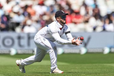 İngiltere 'den Ben Duckett topu 2. Rothesay Deneme Maçı 1. İngiltere' nin Hindistan 'a karşı Edgbaston, Birmingham, Birleşik Krallık' ta 2 Temmuz 2025 'te attığı maçta alıyor.