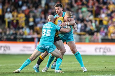 Castleford Tigers takımının Zac Cini 'si 17. Betfred Süper Ligi karşılaşmasında Castleford Tigers' a karşı Huddersfield Giants, The Mend-A-Hose Jungle, Castleford, Birleşik Krallık, 3 Temmuz 2025