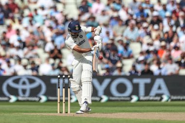 Hindistan 'ın Akash Deep takımı, 2. Rothesay Test Maçı' nda 4 puan aldı. 2. İngiltere, Hindistan 'a karşı Edgbaston, Birmingham, İngiltere, 3 Temmuz 2025