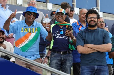 Hindistan taraftarları 2. Rothesay Test Maçı 'nda 2. İngiltere Hindistan' a karşı Edgbaston, Birmingham, İngiltere, 3 Temmuz 2025