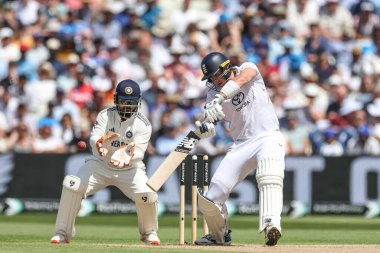 İngiltere 'den Jamie Smith 2. Rothesay Deneme Maçı' nda 3. İngiltere - Hindistan Edgbaston, Birmingham, Birleşik Krallık, 4 Temmuz 2025