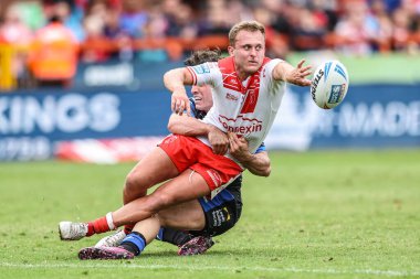 Hull KR 'dan Jez Litten, 17. Betfred Süper Ligi karşılaşmasında, Hull KR, Leeds Gergedan' a karşı Sewell Group Craven Park, Kingston 'da oynanan ve 6 Temmuz 2025' de Hull, Birleşik Krallık 'ta oynanan 17.