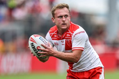 Hull KR 'dan Jez Litten 17. Betfred Süper Ligi karşılaşmasında Hull KR, Leeds Gergedan' a karşı Sewell Group Craven Park 'ta 6 Temmuz 2025 tarihinde Hull, İngiltere' de oynanan karşılaşmada