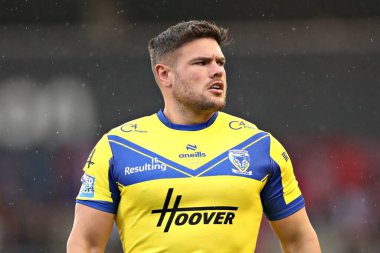 Warrington Wolves 'tan Joe Philbin 17. Betfred Süper Ligi karşılaşmasından önce Salford Red Devils, Warrington Wolves' a karşı Salford Community Stadyumu, Eccles, İngiltere, 4 Temmuz 2025