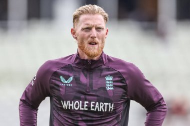 İngiltere kaptanı Ben Stokes 2. Rothesay Test Maçı 'nda İngiltere - Hindistan maçı sırasında İngiltere - Edgbaston, Birmingham, Birleşik Krallık, 5 Temmuz 2025