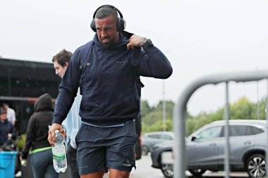 Warrington Wolves 'tan Paul Vaughan, 17. Betfred Süper Ligi karşılaşmasından önce Salford Red Devils' in Warrington Wolves 'a karşı Salford Community Stadyumu, Eccles, İngiltere, 4 Temmuz 2025