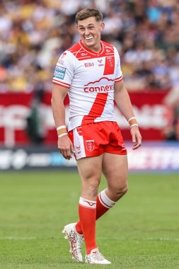 Hull KR 'dan Jack Broadbent 17. Betfred Süper Ligi karşılaşmasında Hull KR, Leeds Gergedan' a karşı Sewell Group Craven Park, Kingston üzerine Hull, İngiltere, 6 Temmuz 2025
