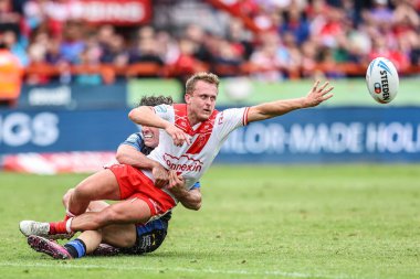 Hull KR 'dan Jez Litten, 17. Betfred Süper Ligi karşılaşmasında, Hull KR, Leeds Gergedan' a karşı Sewell Group Craven Park, Kingston 'da oynanan ve 6 Temmuz 2025' de Hull, Birleşik Krallık 'ta oynanan 17.