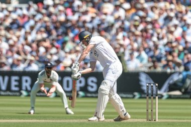 İngiltere 'den Zak Crawley, 3. Rothesay Test Maçı' nda 4 puan aldı. 1. İngiltere Hindistan 'a karşı Lords, Londra, İngiltere, 10 Temmuz 2025