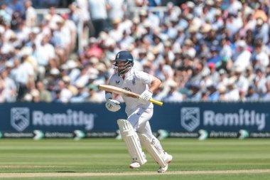 İngiltere 'den Ben Duckett, 1. Rothesay Test Maçı' nda Hindistan 'a karşı Lords, Londra, İngiltere' de 10 Temmuz 2025 'te iki koşu yaptı.