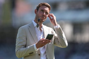 Yayıncı Stuart Broad 3. Rothesay Deneme Maçı 1. İngiltere Hindistan - Lords, Londra, İngiltere, 10 Temmuz 2025