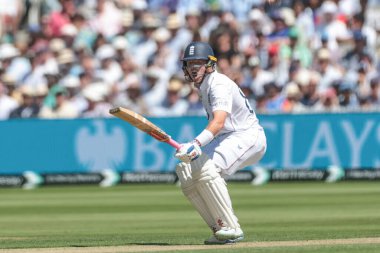 İngiltere 'nin Ollie Pope' u 3. Rothesay Deneme Maçı 1. İngiltere Hindistan 'a karşı Lords, Londra, İngiltere' de 10 Temmuz 2025 'te' koşu yok 'diyor.