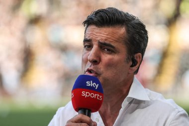 Brian Carney, Betfred Süper Lig 'in 18. Maçı öncesinde Sky Sports' ta Hull FC, Wakefield Trinity 'ye karşı MKM Stadyumu, Hull, İngiltere, 10 Temmuz 2025' de oynanan maçta konuşma yapacak.