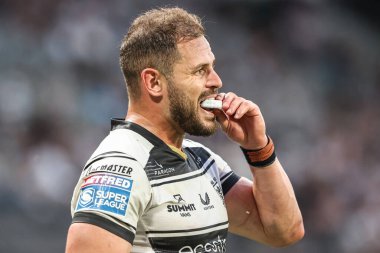Hull FC 'den Aidan Sezer, 18. Betfred Süper Ligi karşılaşmasında Hull FC, Wakefield Trinity' ye karşı MKM Stadyumu, Hull, Birleşik Krallık, 10 Temmuz 2025