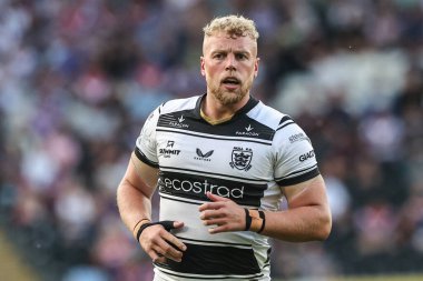 Hull FC 'den Jack Ashworth, 18. Betfred Süper Ligi karşılaşmasında Hull FC, Wakefield Trinity' ye karşı MKM Stadyumu, Hull, Birleşik Krallık, 10 Temmuz 2025