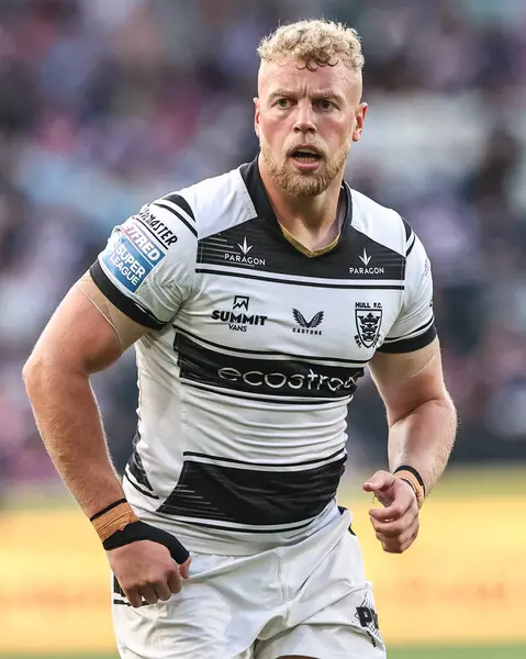 Hull FC 'den Jack Ashworth, 18. Betfred Süper Ligi karşılaşmasında Hull FC, Wakefield Trinity' ye karşı MKM Stadyumu, Hull, Birleşik Krallık, 10 Temmuz 2025