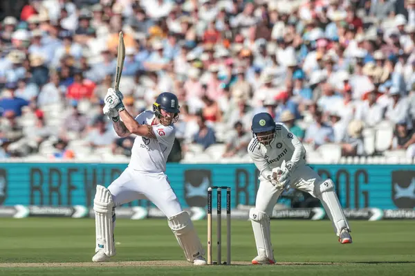 İngiltere kaptanı Ben Stokes, 3. Rothesay Deneme Maçı 1. İngiltere Hindistan - Lords, Londra, Birleşik Krallık, 10 Temmuz 2025