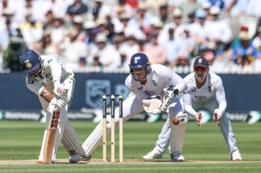 Hindistan 'dan Nitish Kumar Reddy, 3. Rothesay Test Maçı 3. İngiltere - Hindistan - Lords, Londra, İngiltere, 12 Temmuz 2025