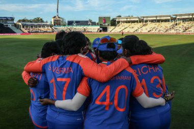 Hindistan, 5. Vitality IT20 İngiltere Kadınlar ve Hindistan Kadınlar Edgbaston, Birmingham, Birleşik Krallık 'ta 12 Temmuz 2025' te karşı karşıya geldiler.