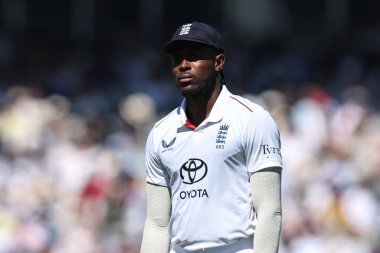 İngiltere 'den Jofra Archer 3. Rothesay Deneme Maçı' nda İngiltere Hindistan 'a karşı Lords, Londra, İngiltere, 12 Temmuz 2025