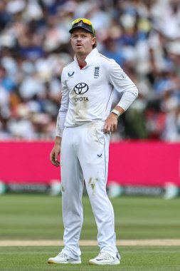 3. Rothesay Test Maçı sırasında İngiltere 'nin Hindistan' a karşı Lords, Londra, Birleşik Krallık 'ta 5.