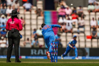 Hindistan 'dan Sneh Rana, 1. Metro Bank Bir Gün Uluslararası Maçı sırasında İngiltere Bayanlar Hindistan' a Karşı Utilita Bowl, Southampton, Birleşik Krallık 'ta 16 Temmuz 2025