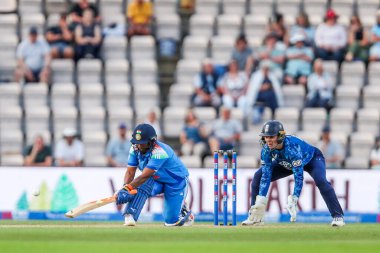 1. Metro Bankası Uluslararası Maçı sırasında İngiltere - Hindistan Bayanlar Utilita Bowl, Southampton, İngiltere, 16 Temmuz 2025