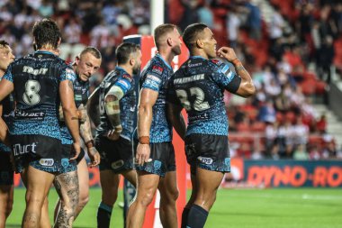 Leigh Leapords 'dan Joe Ofahengaue, 17 Temmuz 2025' te St Helens-Leigh Stadyumu 'nda oynanan 19.