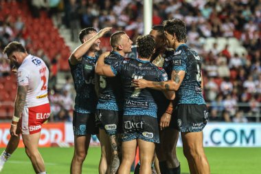 Leigh Leapords 'dan Joe Ofahengaue, 17 Temmuz 2025' te St Helens-Leigh Stadyumu 'nda oynanan 19.