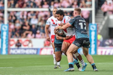 St. Helens 'li Tristan Sailor, 17 Temmuz 2025' te St Helens 'e karşı Leopar Stadyumu' nda oynanan 19.