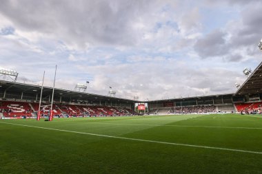 Betfred Süper Ligi 'nin 19. Maçı sırasında St Helens, Leigh Leopards' a karşı St.Helens Stadyumu, 17 Temmuz 2025