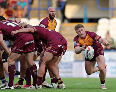 Huddersfield Giants 'tan Zac Woolford, 19. Betfred Süper Ligi karşılaşmasında Huddersfield Giants' a karşı Accu Stadyumu, Huddersfield, Birleşik Krallık 'ta 18 Temmuz 2025
